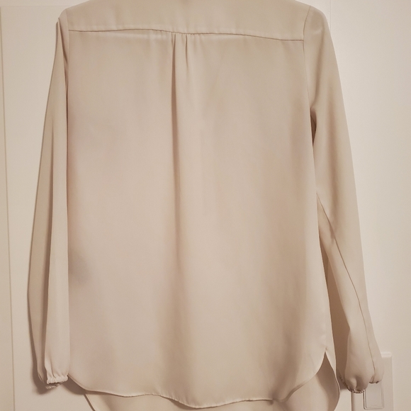 🌟3 for $25-White blouse with zipper - Picture 7 of 7